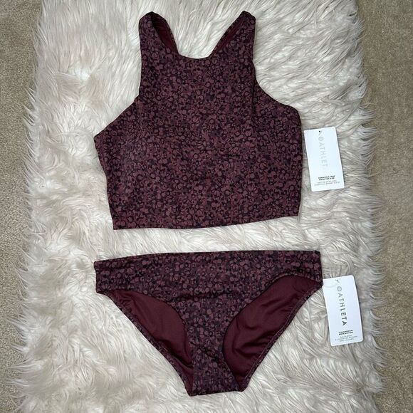 Conscious Crop Bikini Top D-DD and Clean Medium Bikini Bottoms - Picture 4 of 6